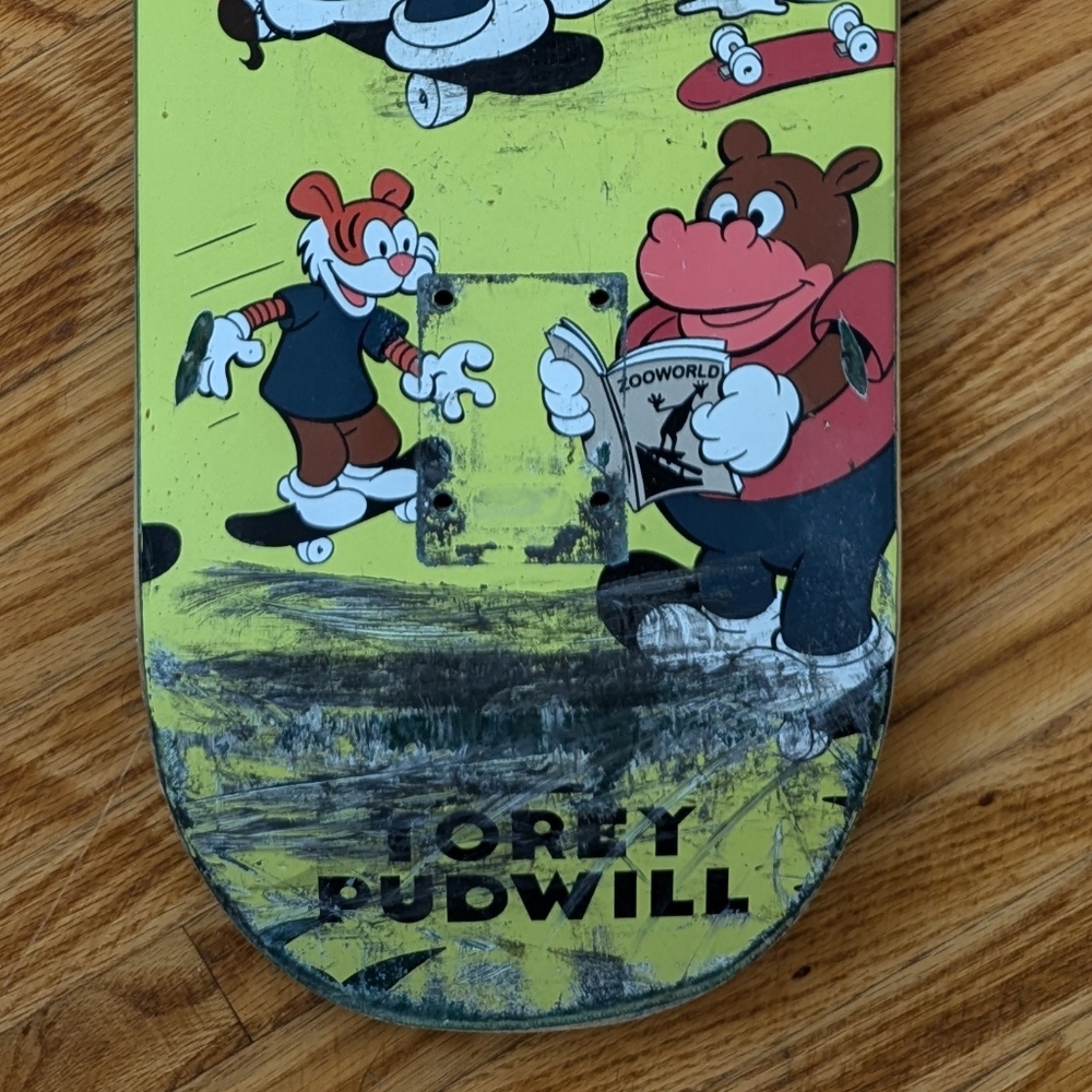 1 Pro skateboard Thank you deck